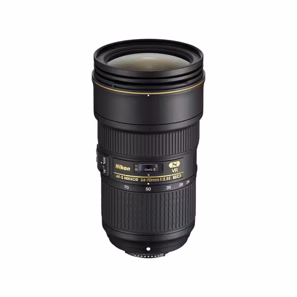 لنز دوربین نیکون مدل NIKON LENS AF-S 24-70MM F/2.8E ED VR