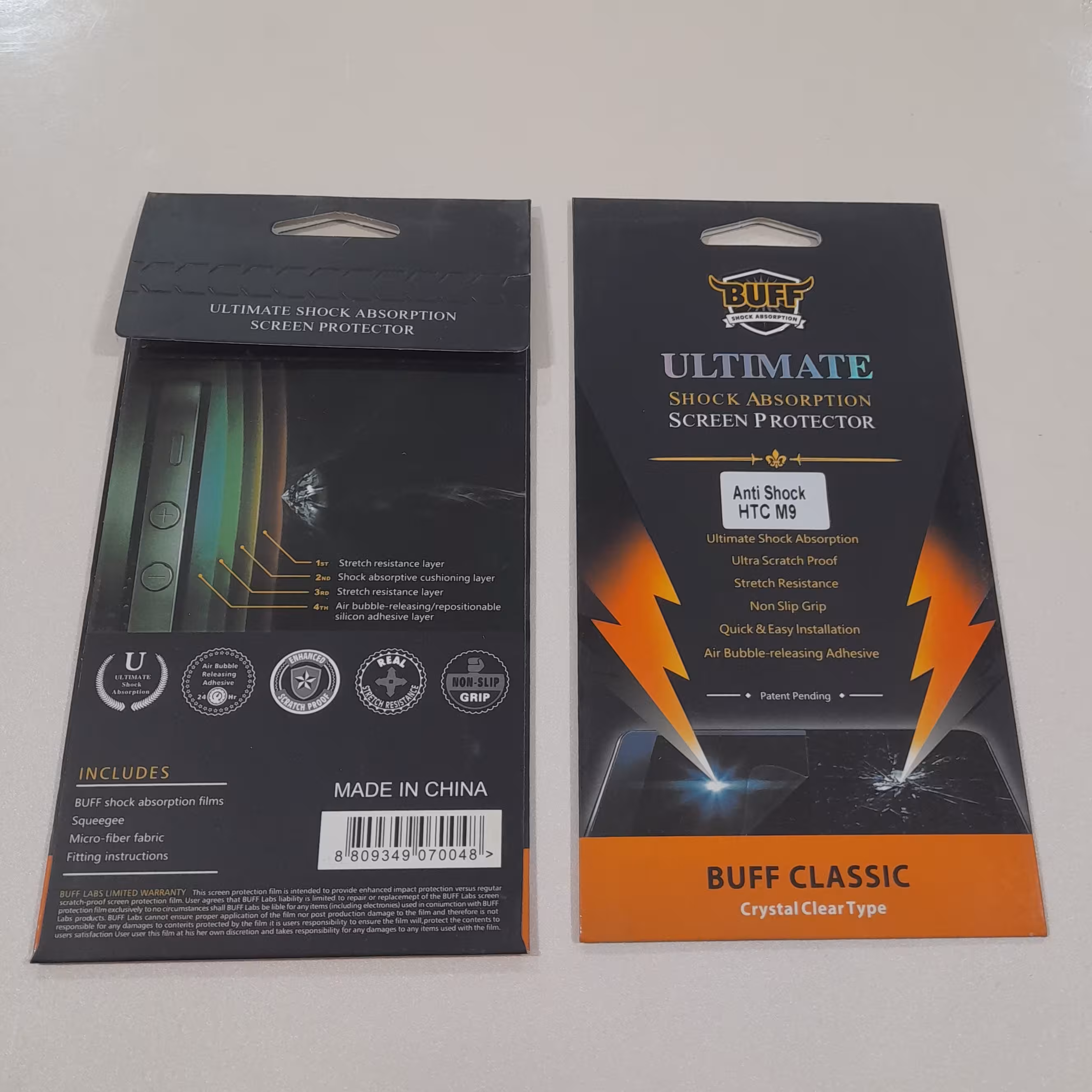 برچسب بوف ژله ای اچ تی سی htc desire one m9 خشگیر محافظ صفحه نمایش اچ تی سی وان ام نه ام ناین HTC ONE M9