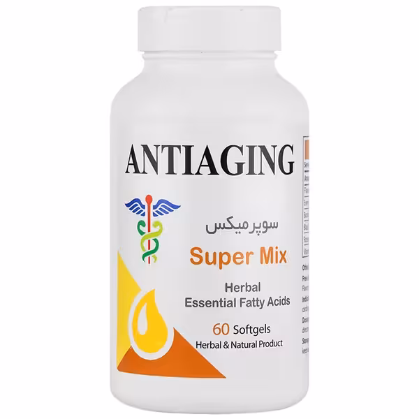 سافت ژل سوپر میکس آنتی ایجینگ 60 عددی