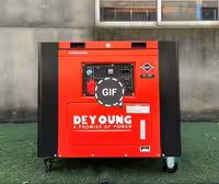 موتور برق 8/5 کیلووات سایلنت سه فاز دیزلی دیانگ مدل DY8500LN-H3