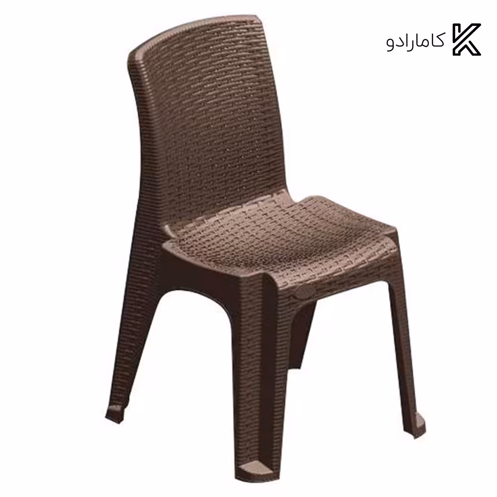 صندلی بدون دسته حصیر بافت ناصر پلاستیک کد 947