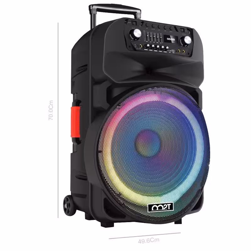 اسپیکر چمدانی بلوتوثی تسکو TS1921   میکروفون و ریموت کنترل