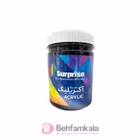 مادر رنگ اکریلیک مشکی سوپرایز