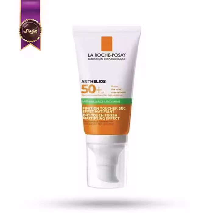 ضد آفتاب لاروش پوزای La Roche Posay مدل آنتلیوس آنتی شاین Anthelios Anti-Shine حجم 50 میلی‌ لیتر  (اورجینال)