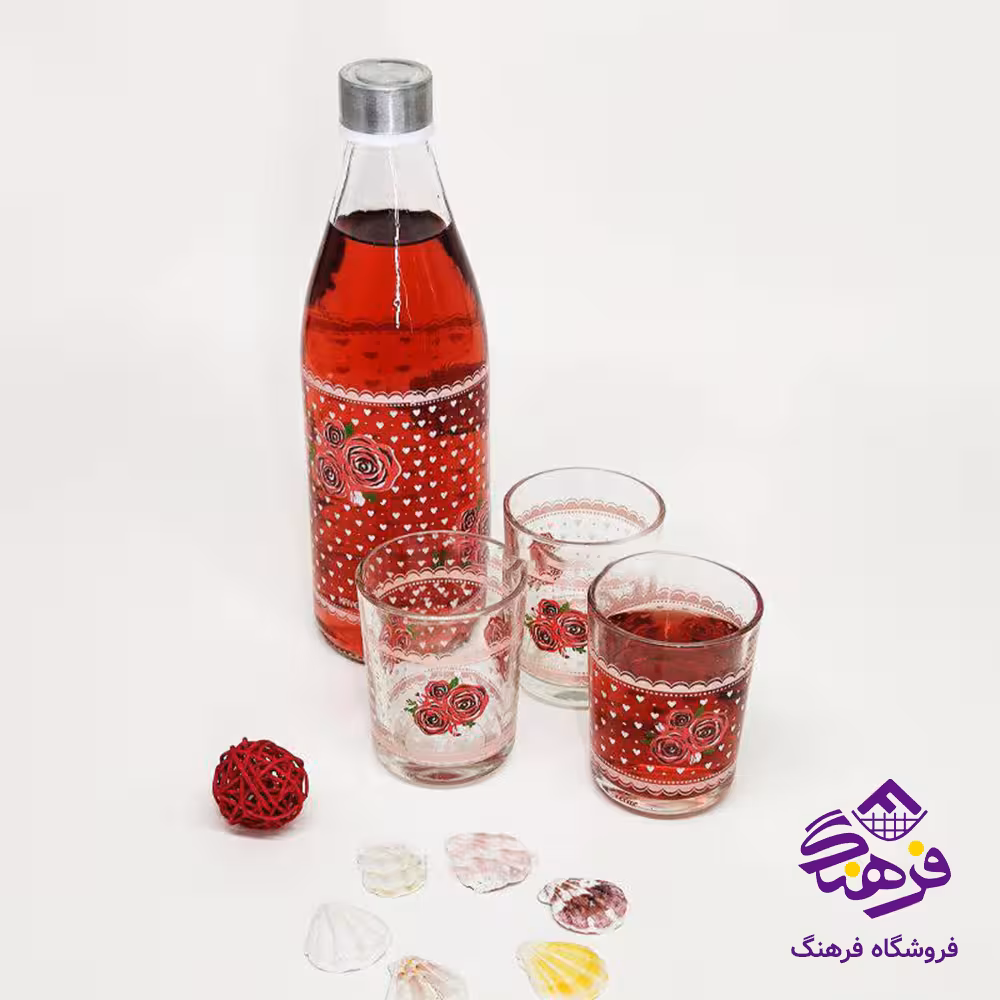 بطری و لیوان اکو چاپی پنجره ای کاوه (8دک)