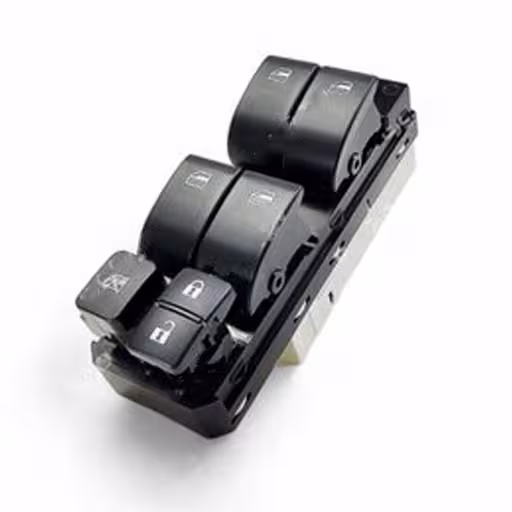 خرید مجموعه كليد شيشه بالابر جلو اچ سی کراس ایساکو (چپ) کامل | اتوموبی