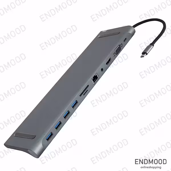 هاب 11 پورت Type C کی نت K-MFCMS1111