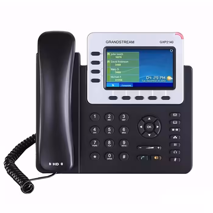 تلفن تحت شبکه استوک سیسکو مدل Grandstream IP Phone GXP2140