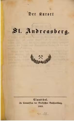 خرید و دانلود نسخه کامل کتاب Der Kurort St Andreasort
