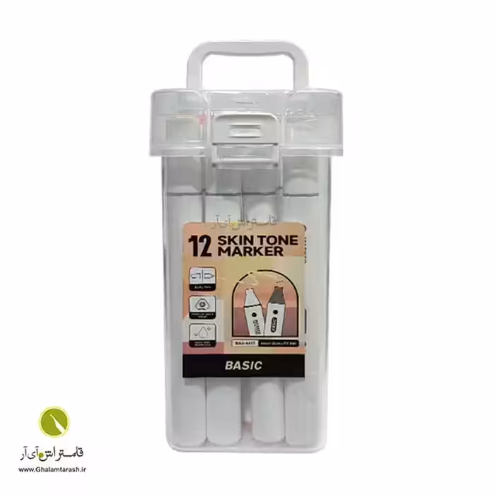 ماژیک راندو بیسیک رنگ پوست 12 عددی
