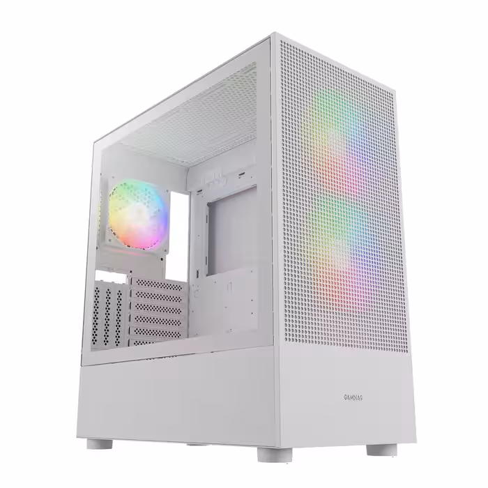 کیس گیم دیاس GAMDIAS TALOS M3 MESH WHITE GAMING CASE