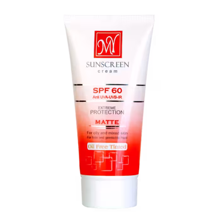 ضد آفتاب SPF60 فاقد چربی (رنگی) مای|sunscreen spf60 matt
