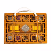 مسقطی ترکیبی جعبه چوبی ارگ ترنج لارستان – 400 گرم
