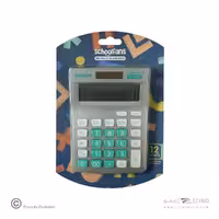 ماشین حساب رومیزی متالیک12رقم2صفر اسکول فنز کد923305