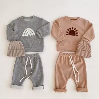 ست بلوز شلوار بچه گانه طرح SUN