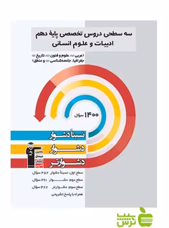 دروس تخصصی دهم انسانی سه سطحی قلم چی - سیب ترش - SibTorsh تخفیف ویژه