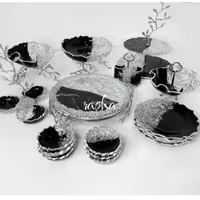 سرویس پذیرایی عروس رزینی جهیزیه  6نفره