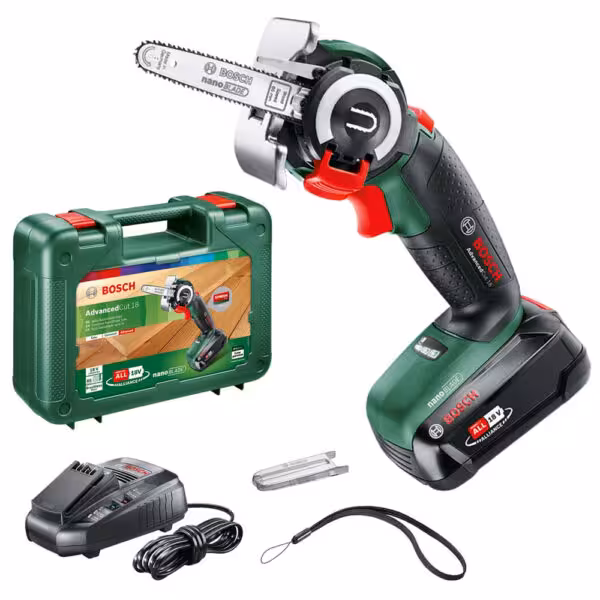اره شاخه بر شارژی 18 ولت بوش آلمان مدل 18 Advanced Cut