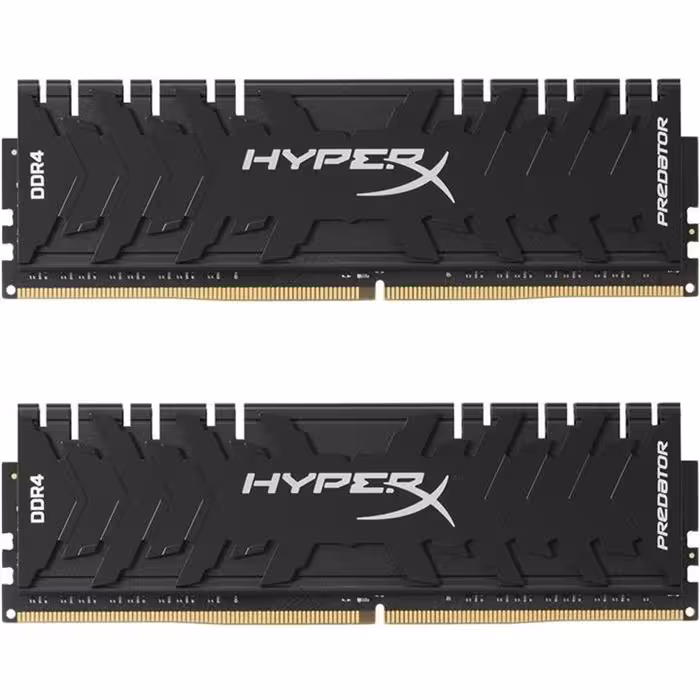 رم دسکتاپ DDR4 دو کاناله 3000 مگاهرتز CL15 کینگستون مدل HyperX Predator ظرفیت 16 گیگابایت