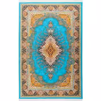 فرش 1500 شانه طرح دستباف 2004182 دریایی