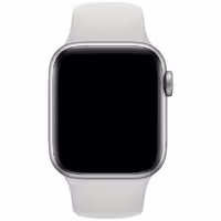 بند اپل واچ 4 اسپرت 40 میلیمتری زنانه مدل 40mm White Sport Band - Hiapple.ir