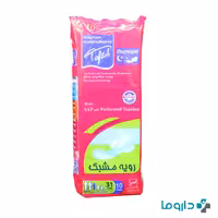 نوار بهداشتی بالدار تافته با رویه مشبک ویژه شب