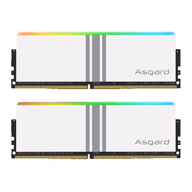 قیمت و خرید رم دو کاناله آزگارد مدل Asgard Valkyrie RGB DDR4 32GB 3200MHz White