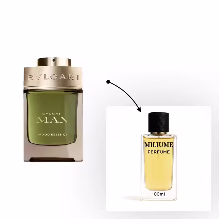 اسانس عطر Bvlgari Man Wood Essence برند Argeville - کد 1270 - بولگاری من وود اسنس 100ML - میلیوم پرفیوم