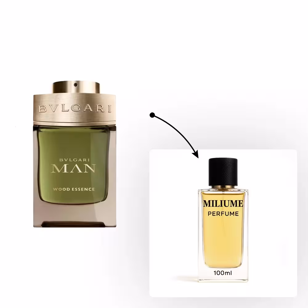 اسانس عطر Bvlgari Man Wood Essence برند Argeville - کد 1270 - بولگاری من وود اسنس 100ML - میلیوم پرفیوم