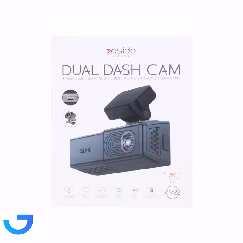 جزئیات ، قیمت و خرید دوربین ثبت وقایع خودرو Yesido مدل KM22 | فروشگاه آریا