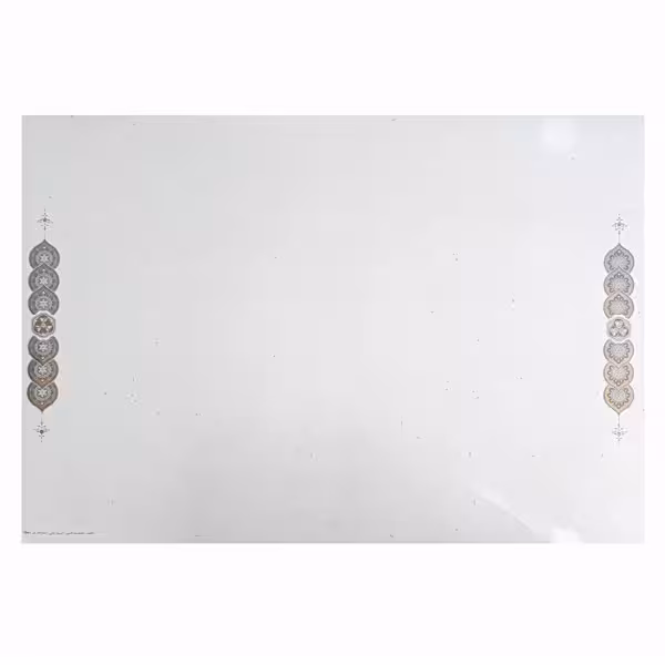 کاغذ تذهیب کد Y842 ابروباد چاپی (50*35)- بسته 5 عددی