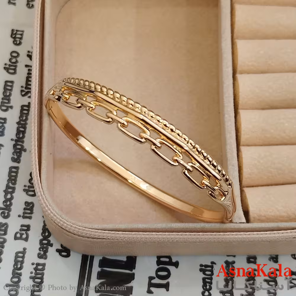 بنگل شوپینگ طلایی کد DSB181615W