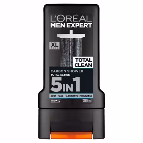 ژل حمام مردانه لورآل مدل Pure Carbon حجم 300 میل