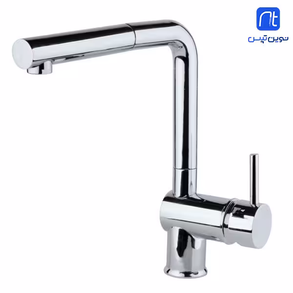 شیر آشپزخانه شلنگدار راسان مدل شبنم