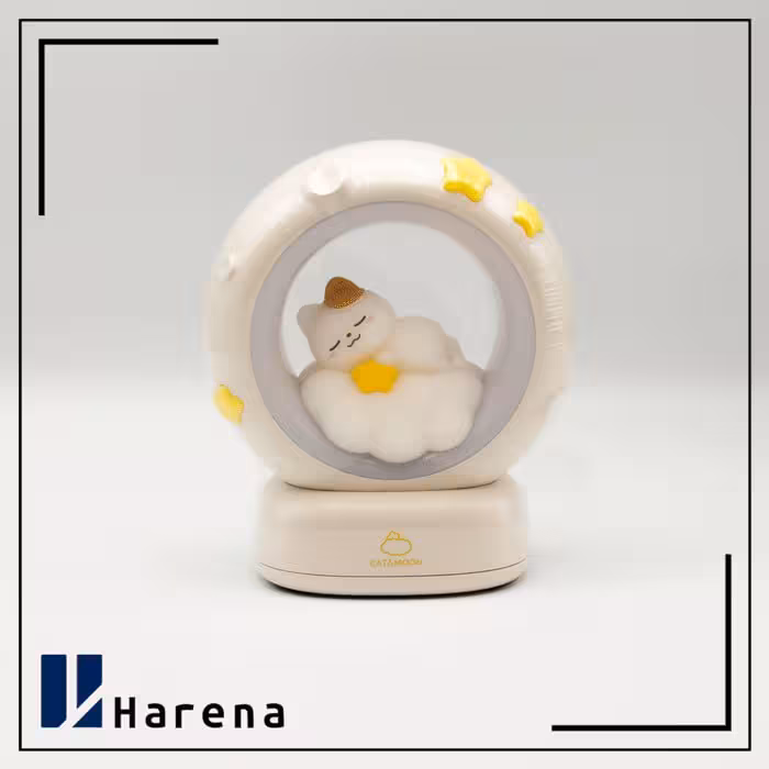 چراغ خواب گربه و ماه