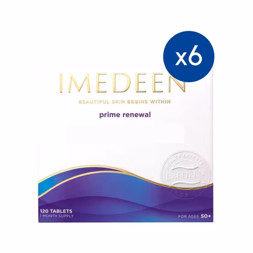 قیمت و خرید پک 6 ماهه قرص پوست مدل Imedeen Prime Renewal 6 Month Supply اورجینال