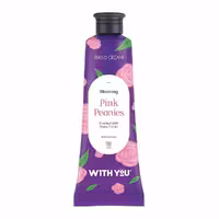 کرم مرطوب‌کننده دست حاوی عصاره گل پیونی برای پوست حساس ویت یو BLOOMING PINK PEONIES HAND CREAM 50ML WITH YOU