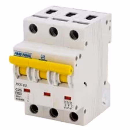 کلید مینیاتوری پارس فانال 2 آمپر مدل PFN(10KA)-3P