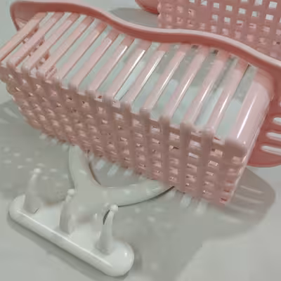 قفسه حمام مدل غزال طرح شقایق کد GH 76