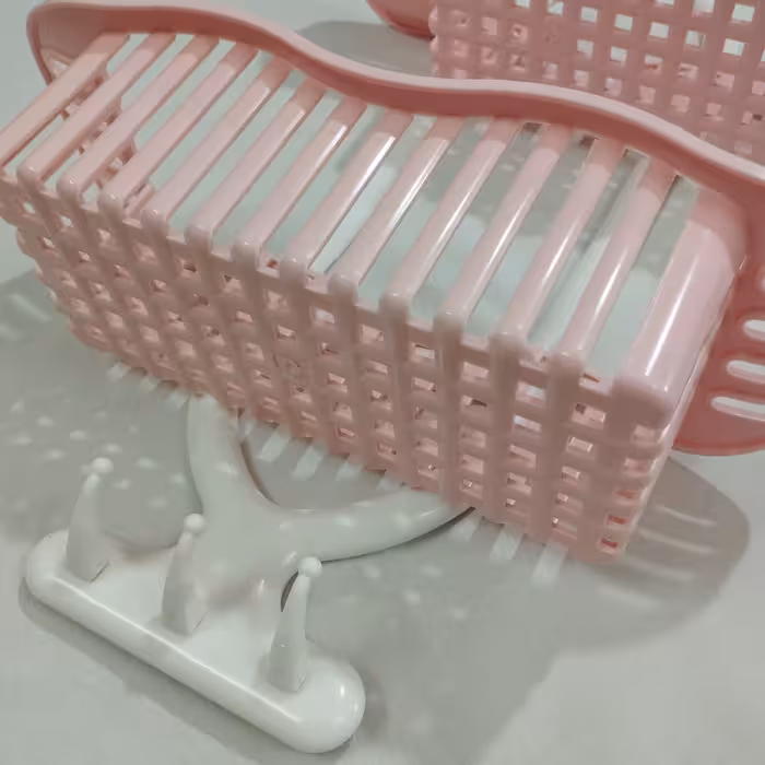 قفسه حمام مدل غزال طرح شقایق کد GH 76