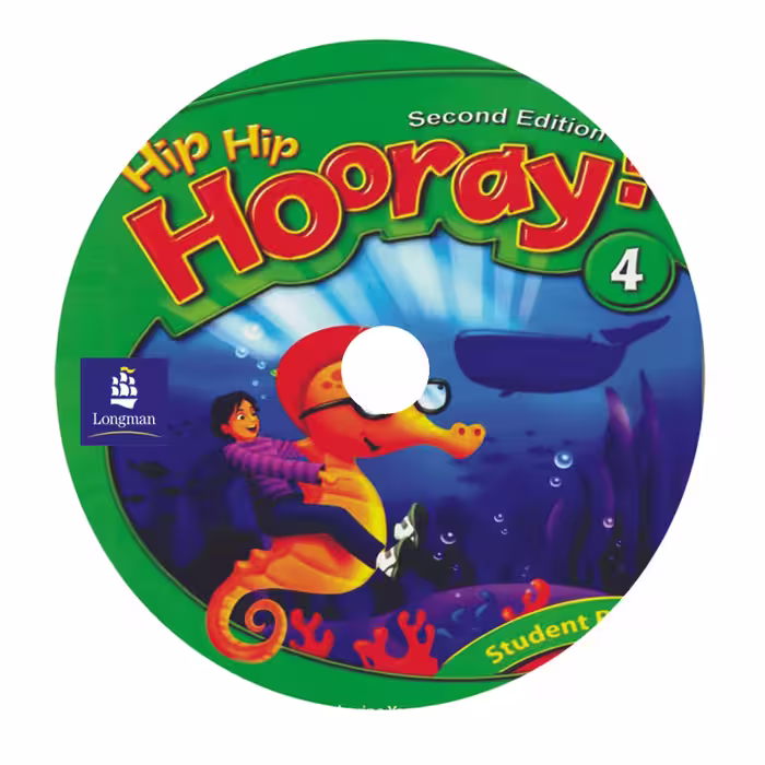 کتاب Hip Hip Hooray 4 اثر جمعی از نویسندگان انتشارات الوندپویان دو جلدی
