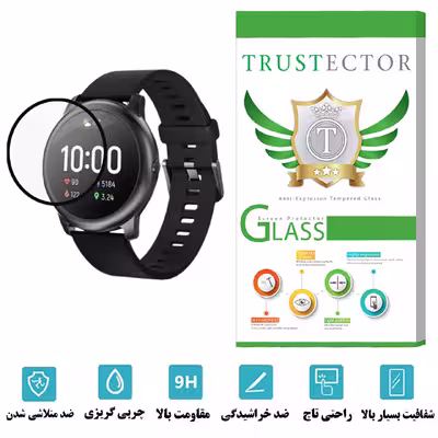 محافظ صفحه نمایش تراستکتور مدل PMMA مناسب برای ساعت هوشمند هایلو Solar LS05