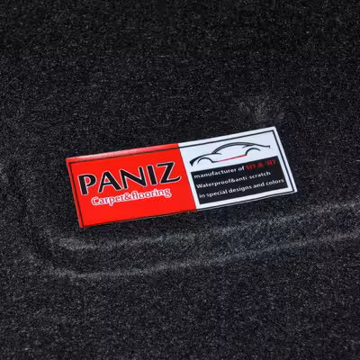 کفپوش سه بعدی خودرو پانیذ مدل پشت نمدی TATN مناسب برای سمند به همراه کفپوش صندوق