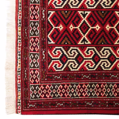 فرش دستباف قدیمی یک متری سی پرشیا کد 171830