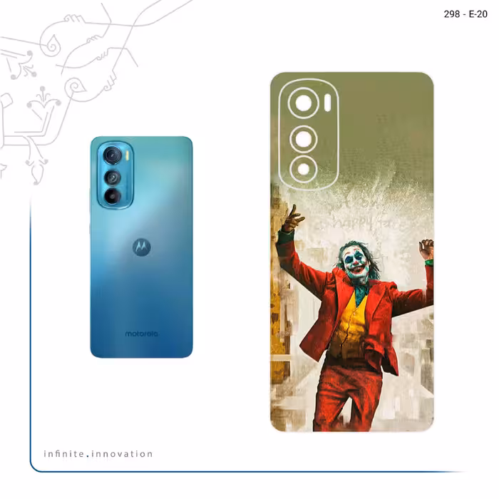 برچسب پوششی ماهوت مدل Joker مناسب برای گوشی موبایل موتورولا Edge 30