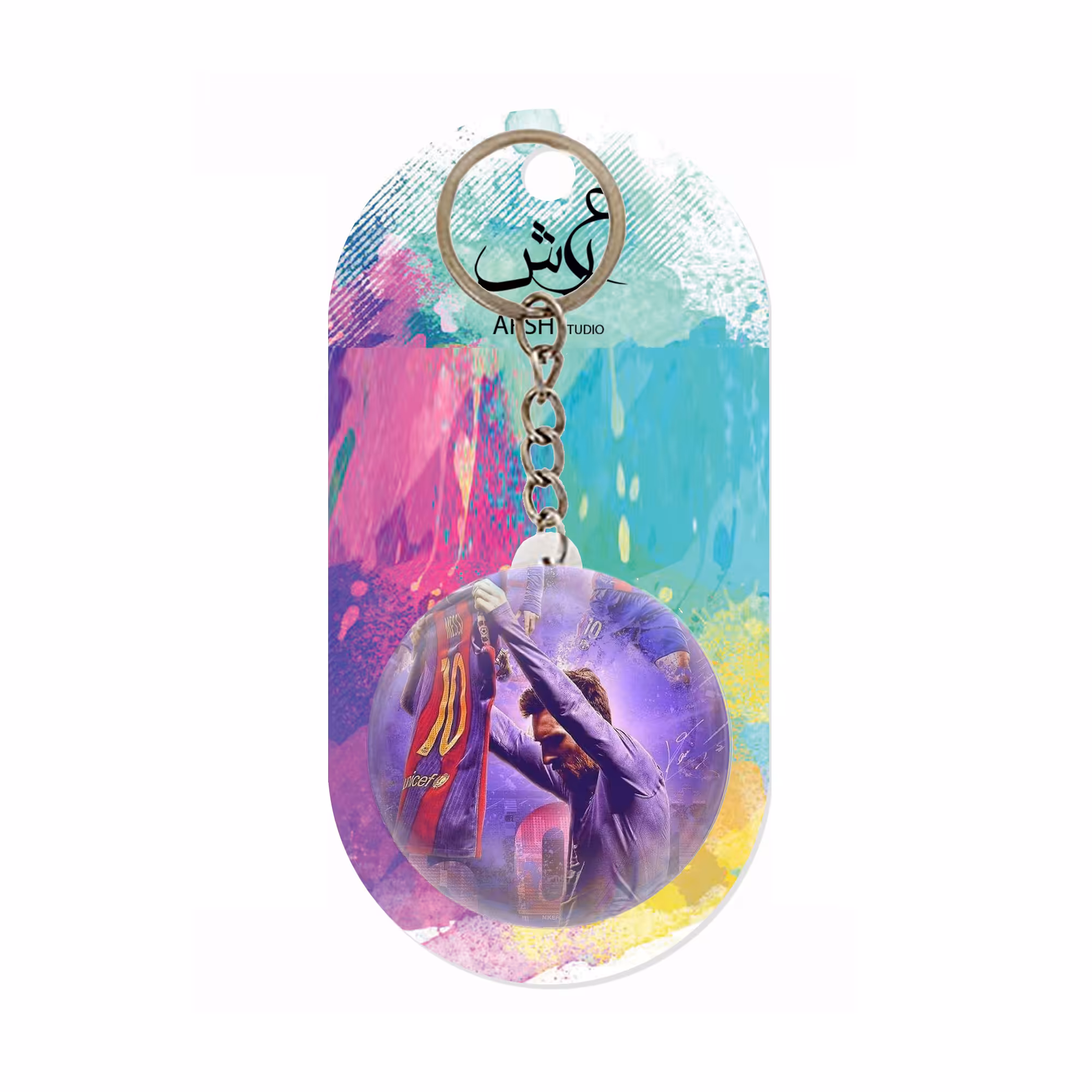 جاکلیدی عرش مدل لیونل مسی کد Asj1179