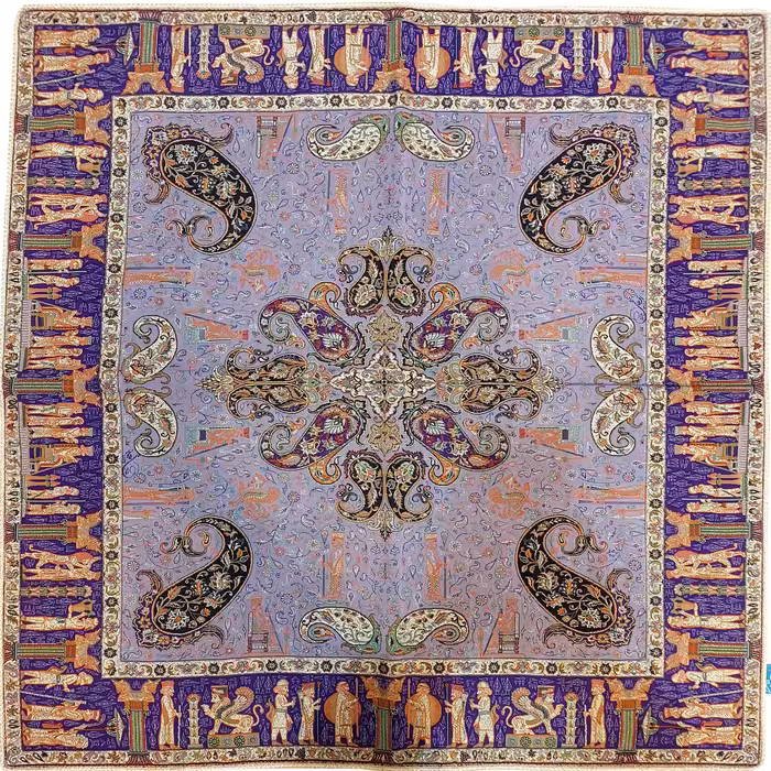 رومیزی ترمه صفائی کد 18