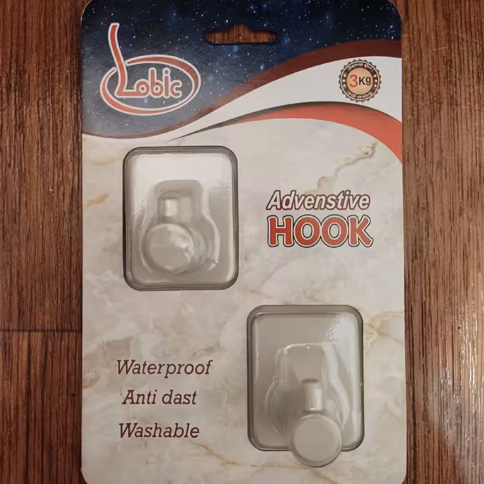 آویز حوله لوبیک مدل بیضی بسته 2 عددی