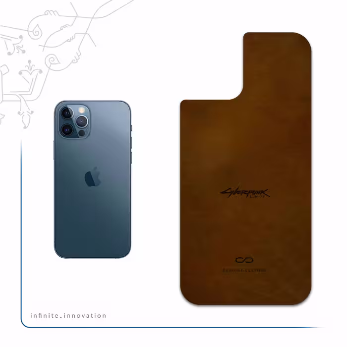 برچسب پوششی ماهوت مدل BFL-CYBRPNK مناسب برای گوشی موبایل اپل iPhone 12 Pro Max