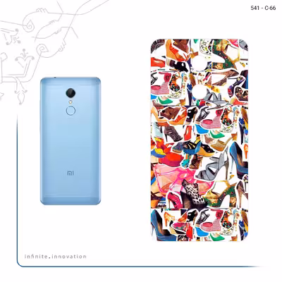 برچسب پوششی ماهوت مدل Collage of High heel Shoes مناسب برای گوشی موبایل شیائومی REDMI 5